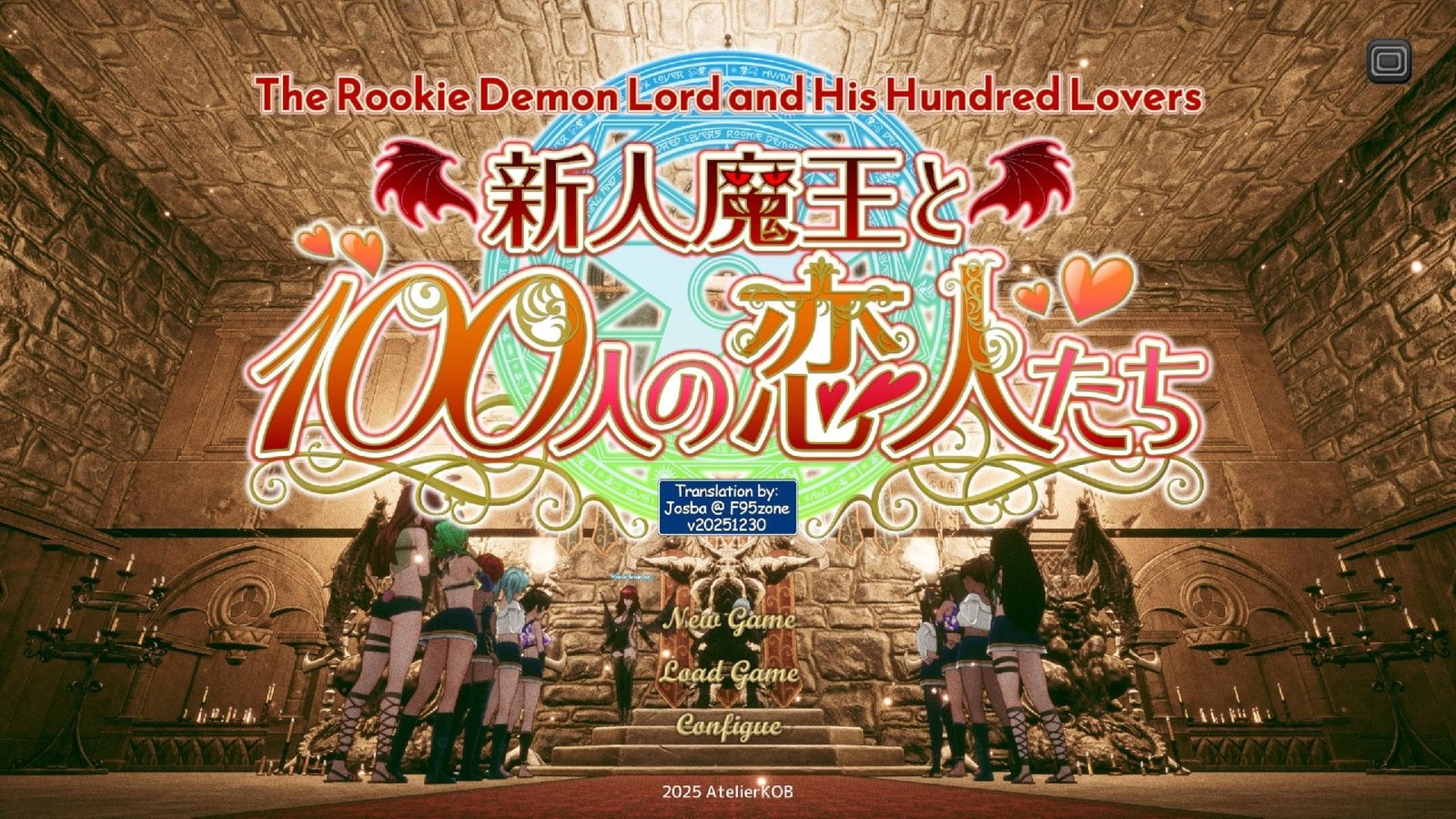 The Rookie Demon Lord and His Hundred Lovers Free Download [1.15]