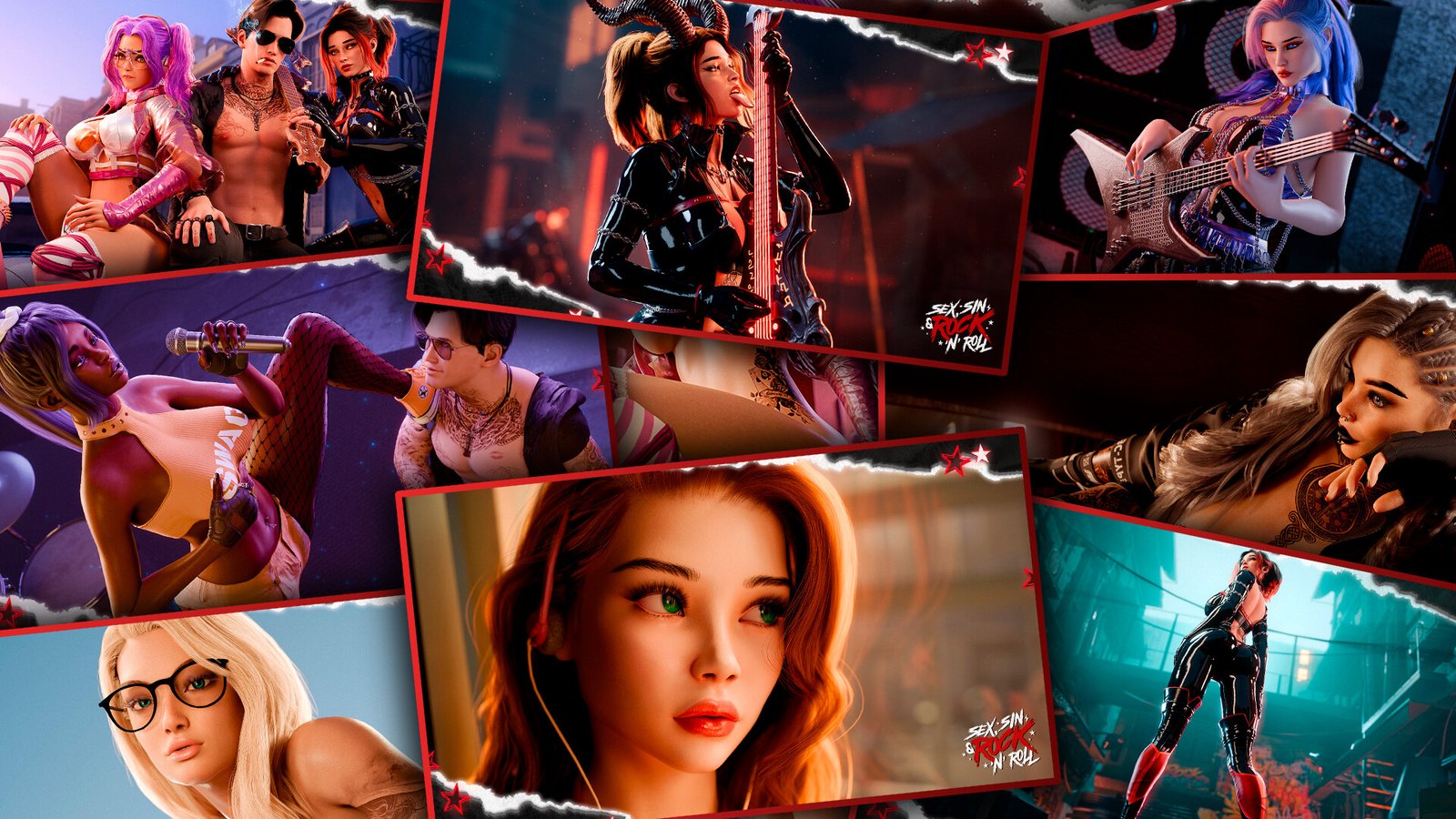 SEX, SIN & ROCK'N'ROLL 🤘🎸 - Wallpapers 18+ Free Download