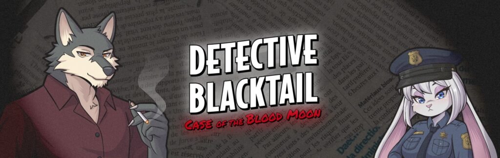 Furry Detective Blacktail and the Case of the Blood Moon [Demo] Velvet Sin Lab, Dinotonte
